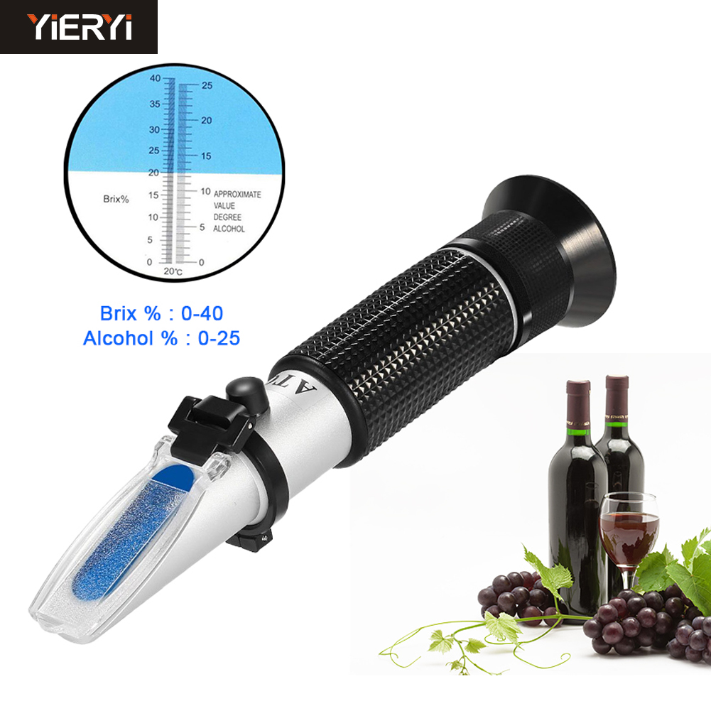 Marine Aquarium Refractometer - Refractómetro de vino para uvas y