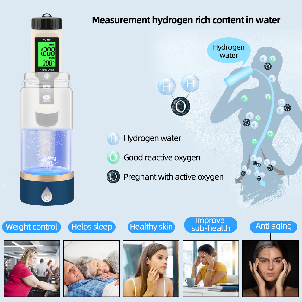 Medidor digital 4 en 1 Yieryi  - Marine Aquarium Water Analyzer reseña y precio