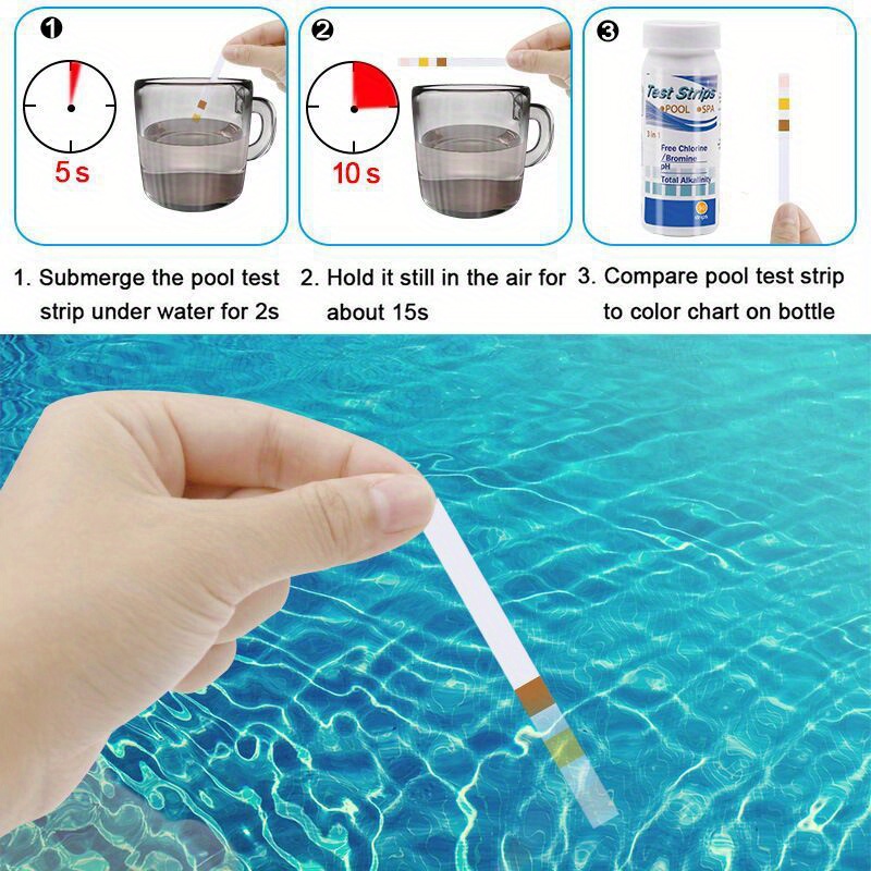 Tiras Reactivas de Cloro y pH  - Marine Aquarium Water Analyzer reseña y precio