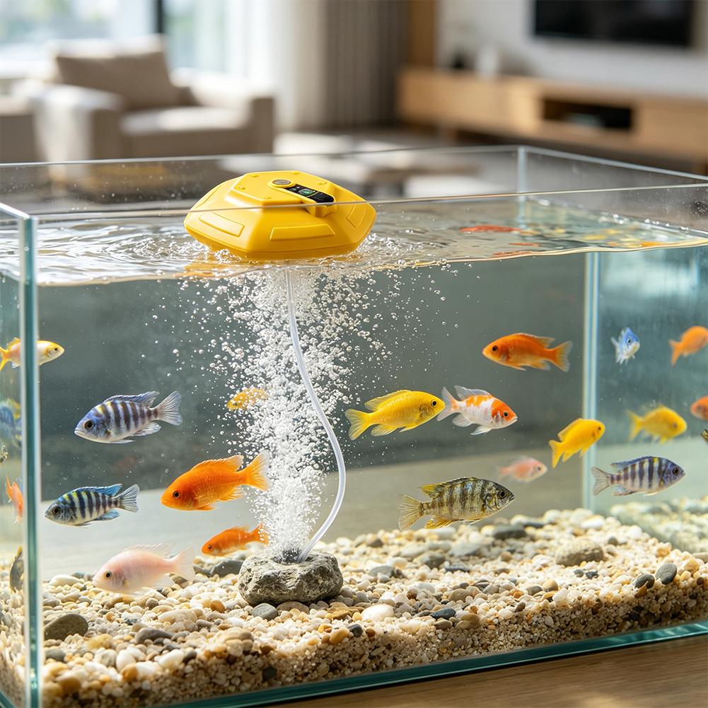Bomba de Oxígeno Inalámbrica R - Marine Aquarium Equipment reseña y precio