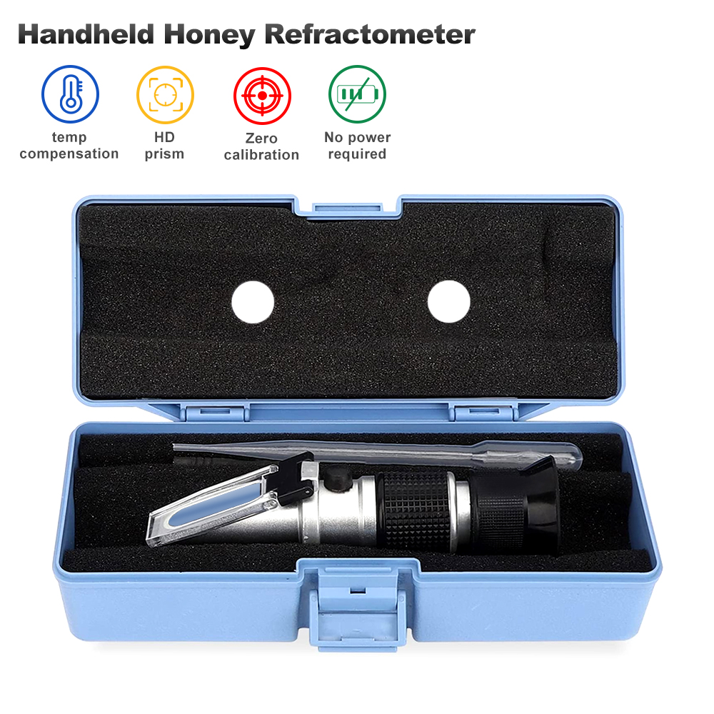 Refractómetro de miel de mano  - Marine Aquarium Refractometer reseña y precio