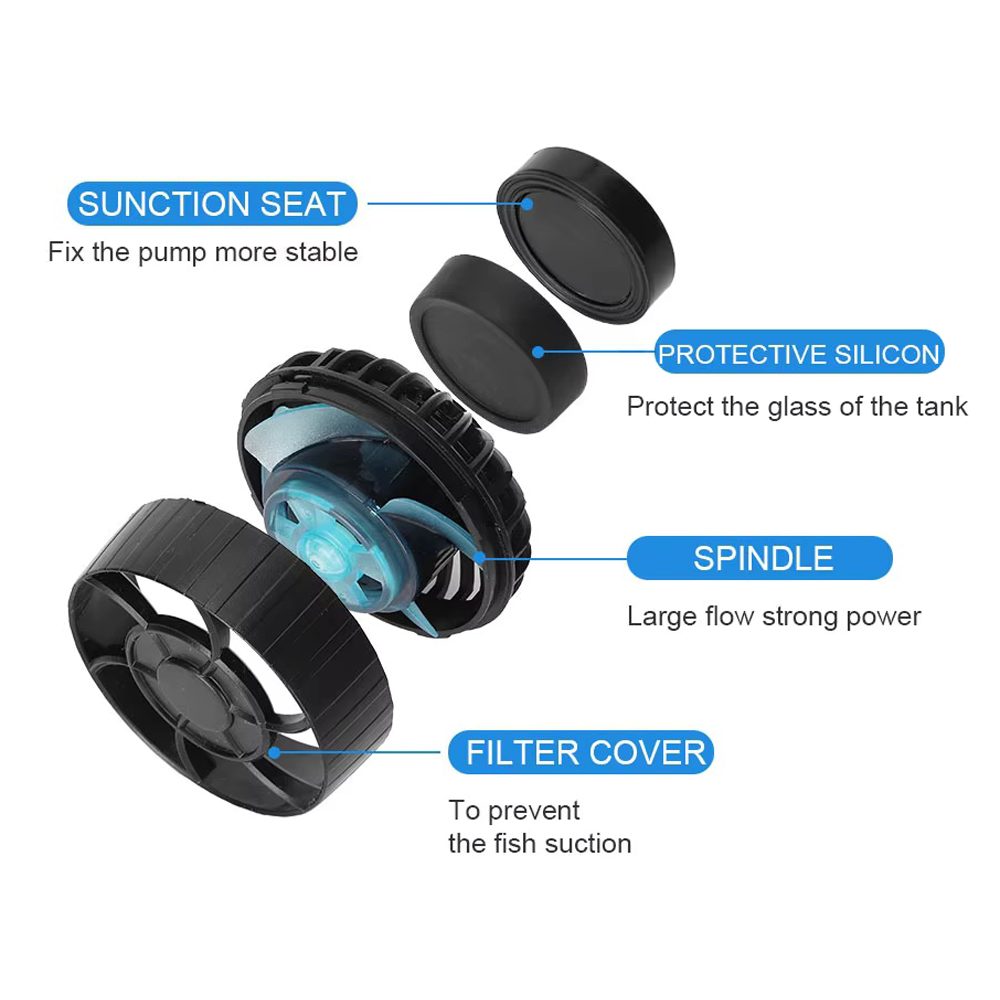 Bomba de Olas Jebao Jecod Seri - Marine Aquarium Equipment reseña y precio