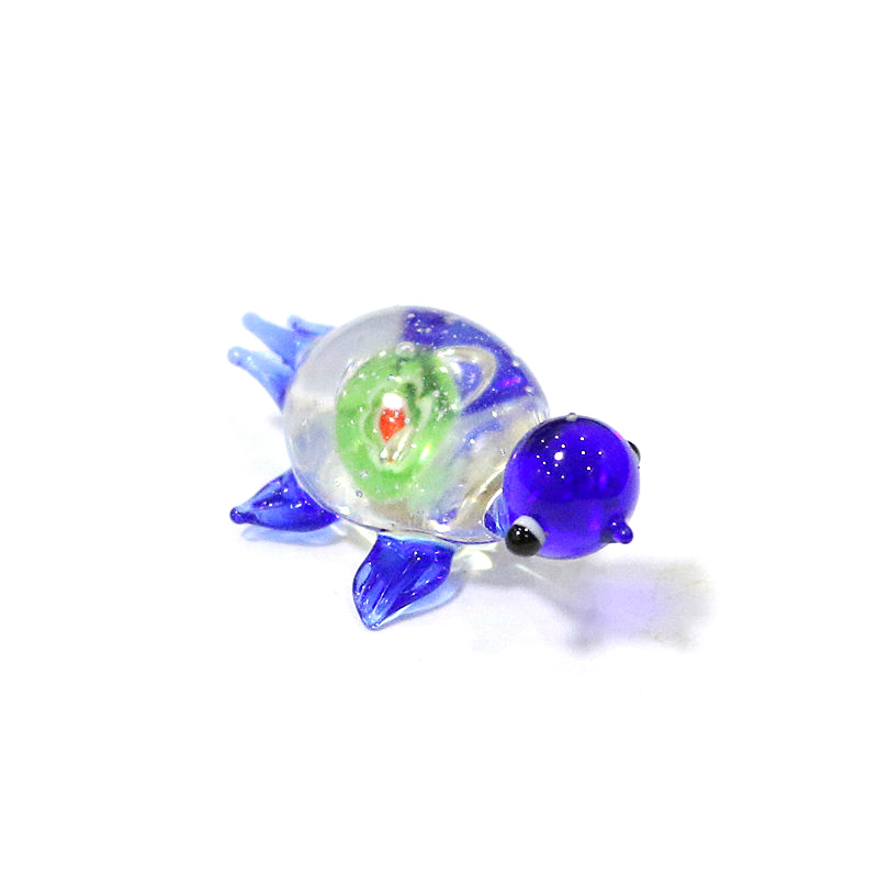 Figura de Tortuga de Vidrio Mi - Marine Aquarium Japan reseña y precio