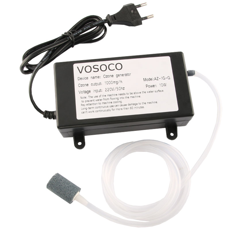 VOSOCO-generador de ozono, ozo - Marine Aquarium Ozone Generator reseña y precio