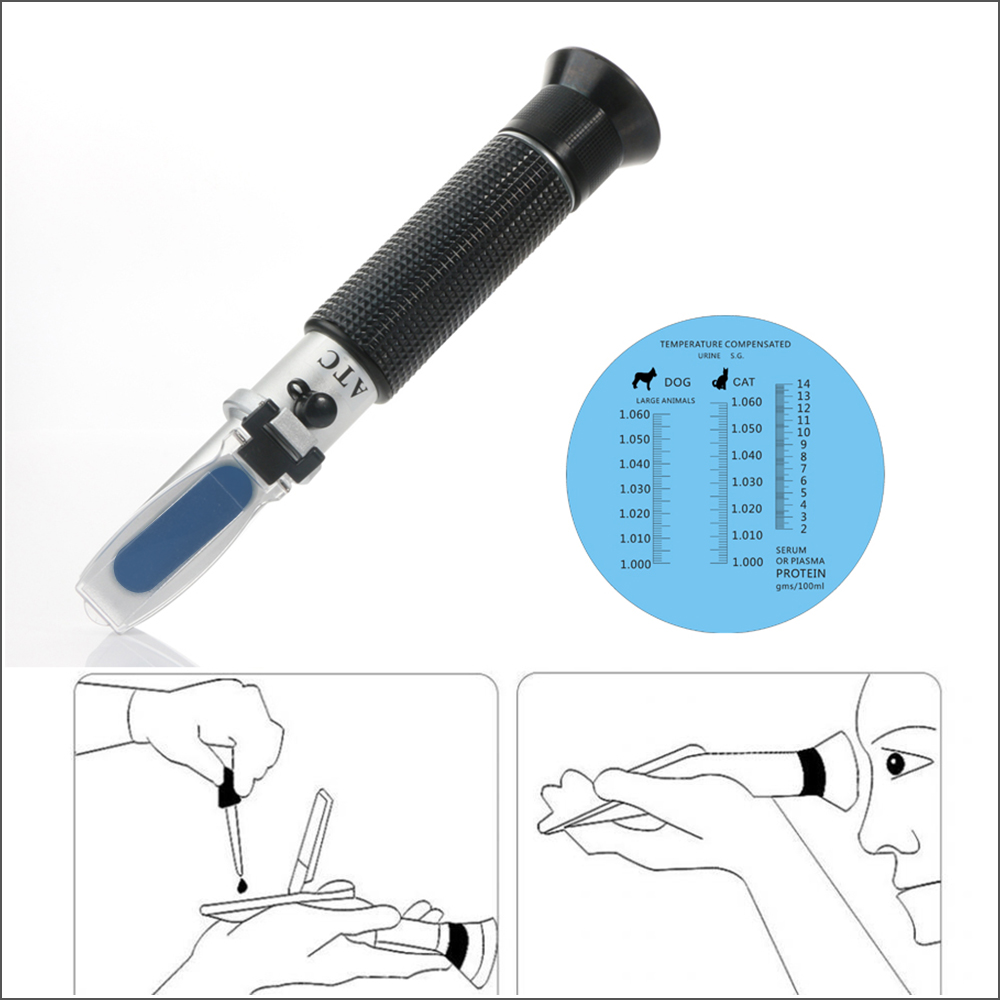 Refractómetro clínico de anima - Marine Aquarium Refractometer reseña y precio