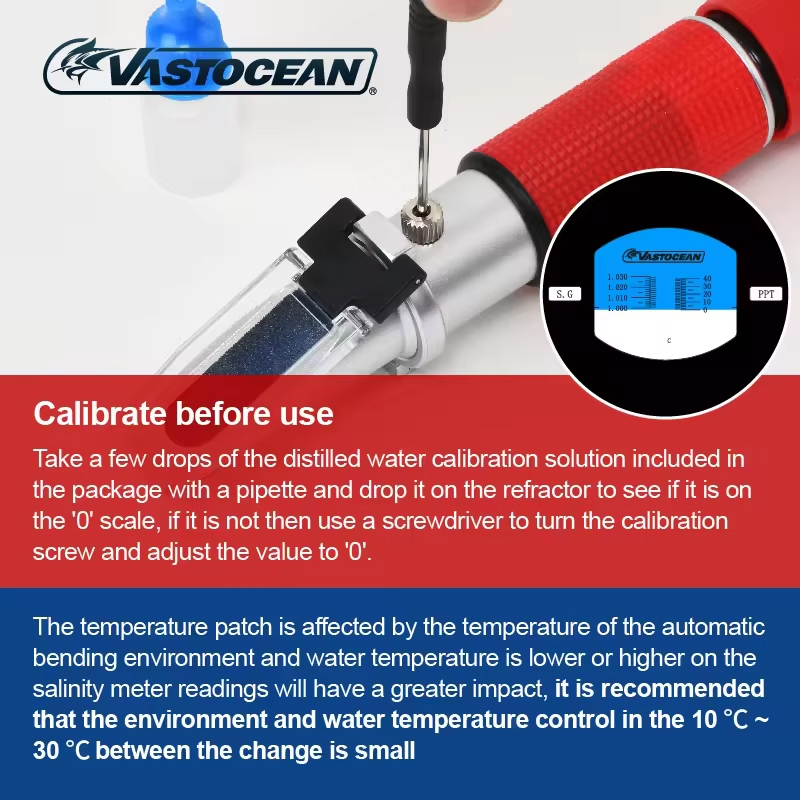 Refractómetro de Agua Salada V - Marine Aquarium Refractometer reseña y precio