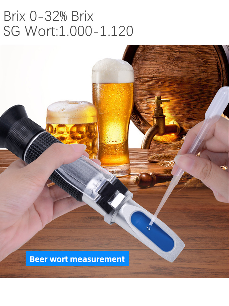 Refractómetro Brix de cerveza  - Marine Aquarium Refractometer reseña y precio